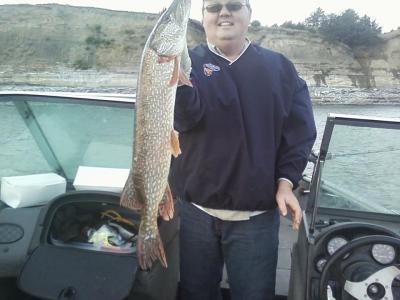 Missouri River Fishing 10/6/2011