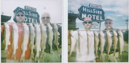 Nebraska Family Catches South Dakota Walleyes  6/25 - 6/26/2007