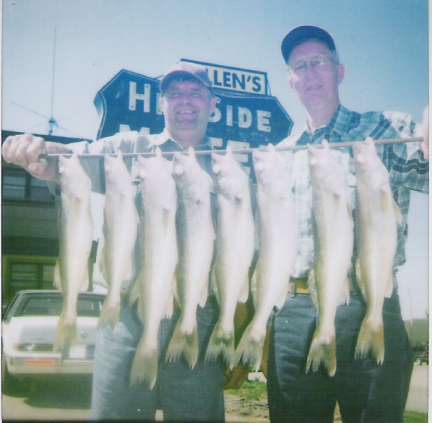 What a Dandy Stringer of Walleyes  6/28/2007