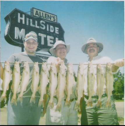 Nice Stringer of Walleyes  7/6/2007