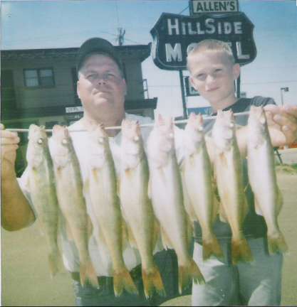 Take Your Son Walleye Fishing  7/19/2007