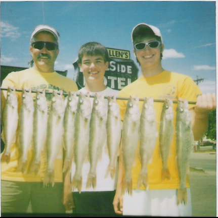 What a Family Fishing Trip!!  7/28/2007