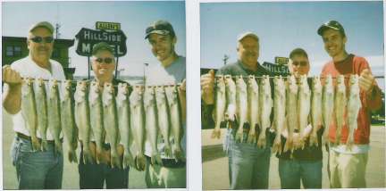 What a Family Fishing Trip!!  6/15 - 6/16/2008