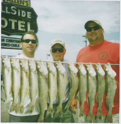 Nebraska Boys Catch South Dakota Walleyes  7/8/2008