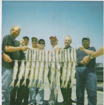 Nebraska Boys Catch South Dakota Walleyes  7/11/2008