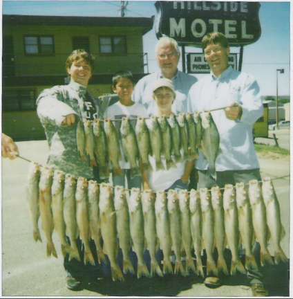 Walleye and Smallmouth Limit  7/13/2008
