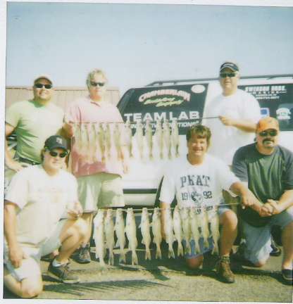 Company Fishing Trip  Day 2  7/25/2008
