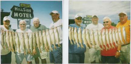 Minnesota Group Catches South Dakota Walleyes  8/4 - 8/5/2008