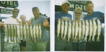 Texas Group Enjoys South Dakota Fishing  8/13/2008
