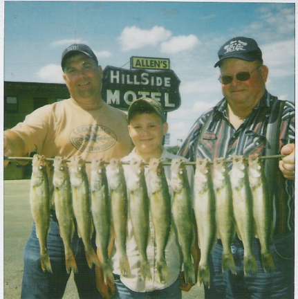 August Walleye Fishing  8/15/2008