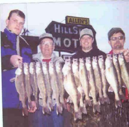 Lake Francis Case Walleye Fishing
